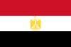 Ägyptisch lernen Flagge