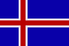 Isländisch lernen Flagge