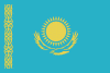 Kasachisch lernen Flagge