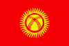 Kirgisisch lernen Flagge