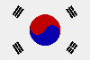 Koreanisch lernen Flagge