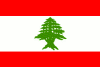 Libanesisch lernen Flagge