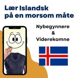 Lær islandsk på en morsom måte - Nybegynnere og Viderekomne
