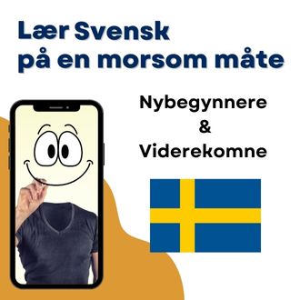 Lær svensk på en morsom måte - Nybegynnere og Viderekomne